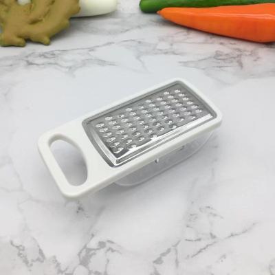 China Sustainable Kitchen Supplies Mini Stainless Steel Planer Vegetable Fruit Shredder Box Planer for sale