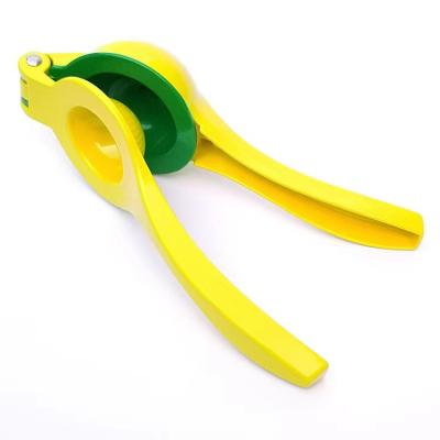 China Premium Car Color Lemon Logo Lime Squeezer Custom Manual Citrus Squeezer Premium Manual Juicer for sale