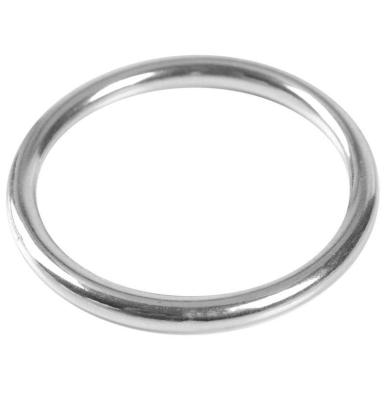 China 304 Stainless Steel Corrosion Resistance O Ring And Wear Resistance O Ring Craft Strap Boat Rigging Hardware Stainless Steel O Ring for sale