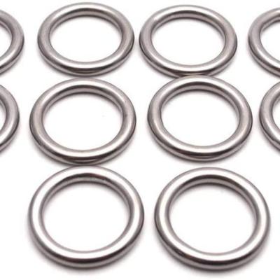 China Corrosion Resistant And Wear Resistant 304 Stainless Steel Boat Rigging Hardware Process O Ring for sale