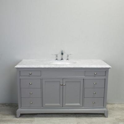 China Hot Selling Modern American Classic Style Bathroom Vanity Cabinet for sale