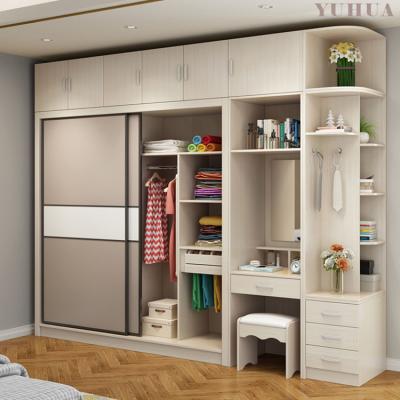 China (Size)Adjustable Customized Wardrobe Cabinets Modern Wardrobes With Dressing Table For Girl for sale