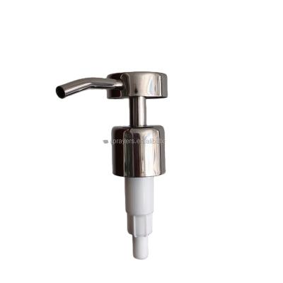 China Sustainable Bathroom Stainless Steel Kitchen Soap Dispensers Metal Sprayer Pump for sale