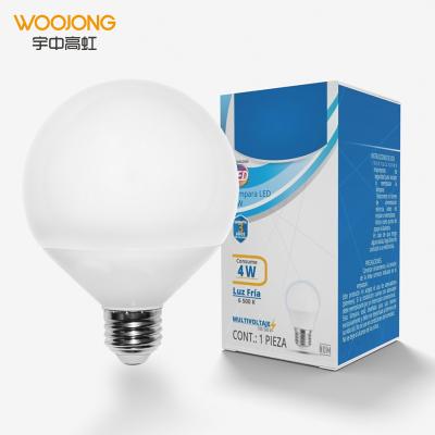 China High Brightness WOOJONG High Quality LED Light Bulb 220-240V G120 15W 6500K/3000K LED Low Globe LED CE ERP EPREL for sale