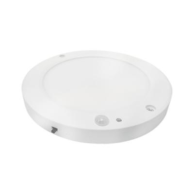 China Modern Hot Selling WOOJONG Surface-Mounted Panel Light 16W LED Ultra Slim Ceiling Lamp With Motion Sensor for sale