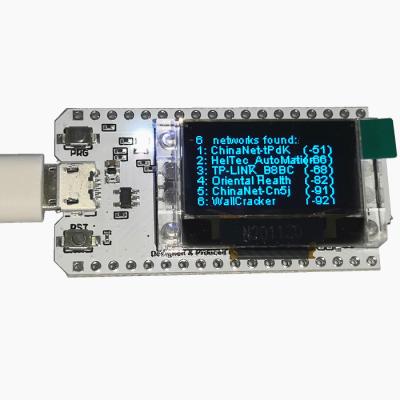 China IOT Kit 32 WiFi Ble Heltec WiFi 0.96 Inch OLED ESP32 Board Kit For Iot Maker for sale