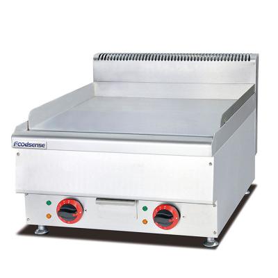 China Restaurnts Stainless Steel Worktop 5.4KW Kitchen Flat Plate Electric Grill Griddle en venta