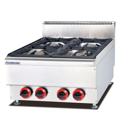 Cina Countertop Cooking Equipment Countertop 4 Burner High Quality Gas Stove in vendita