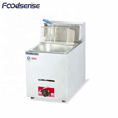 중국 Continuous Rising Machine Chip Fryer Snake Fast Temperature Lpg Gas Deep Fryer Gas Fryer Machine 판매용