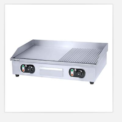 China Easily Cleaned BBQ Cooking Equipment Griddle Machines Stainless Steel Commercial Electric Teppanyaki Griddle à venda