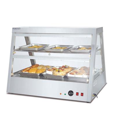 China Commercial Stainless Steel Food Display Warmer Hot Warranty HW-2*4 12 Months Te koop