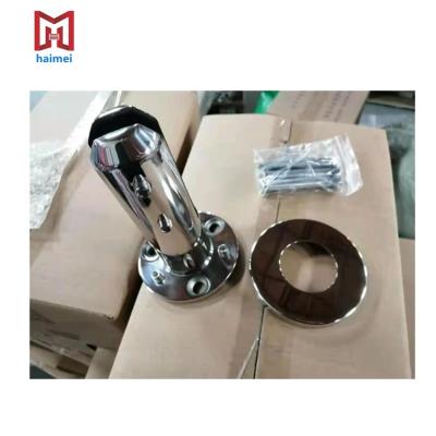 China Clip Spigot Swimming Pool Fence Modern Glass Pool Barrier Haimei Balustrade Glass Flange for sale