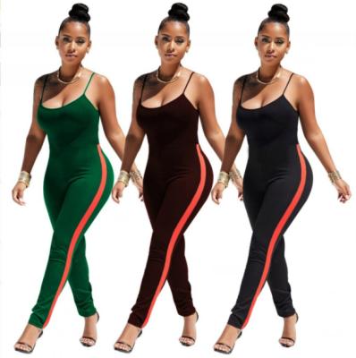 China Anti-pilling plus size sexy sequin babydoll jumpsuit hooded bandage 2019 for sale