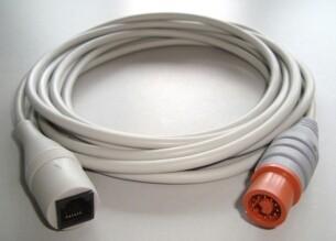 China Compatible Fukuda -Abbott IBP adapter cable, 3.6m for sale