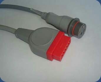 China Compatible GE -BD IBP adapter cable, 3.6m for sale