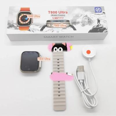 China Cheap T800 Ultra Smartwatch Ultra 8 T800 Touch Screen Watch Reloj Relogio Inteligente Smart Watch Series for sale