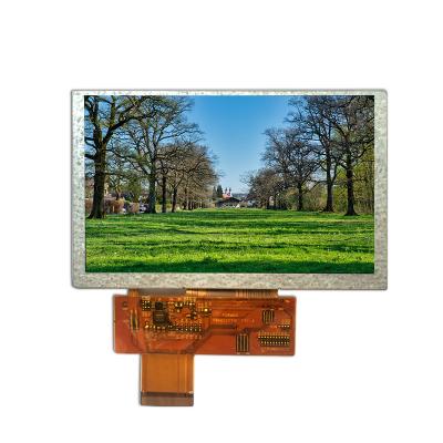 China 5.0 Inch TFT LCD Panel 5inch 800*480 Paper Slim Module 5 Inch 5 Inch LCD Screen Display for sale