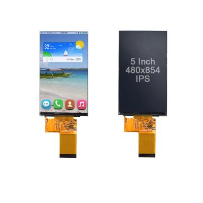 China Industrial IPS TFT LCM Module 480*854 Display Screen 5.0 Inch 5 Inch TFT LCD Screen Panel for sale