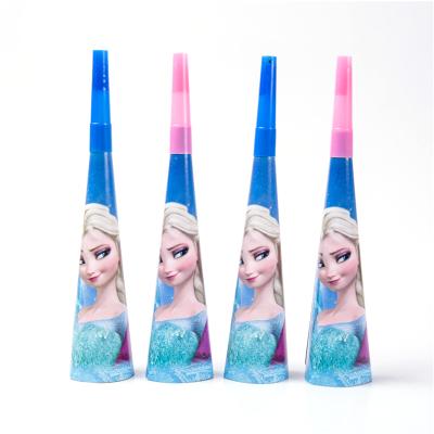 China Lovely Colorful Frozen Kids Birthday Theme Party Supplies Set Party Decorations for sale