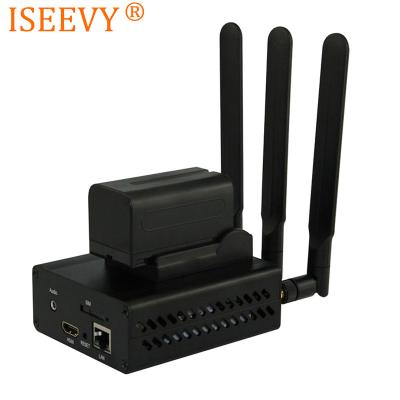 China ISEEVY 4G H.265 H.264 Portable HDMI-Compatible Video Encoder for IPTV Live Stream SRT RTMPS RTMP RTSP Support UDP HTTP ISV-HEM4G5 for sale