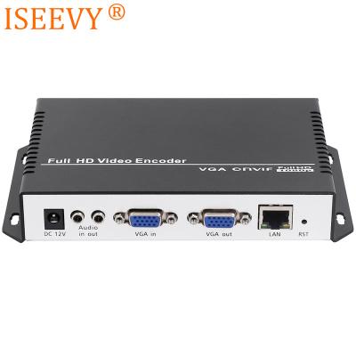 China ISEEVY H.265 H.264 IP VGA Video Live Streaming Encoder with Loopout for IPTV Live Stream Support RTMP RTSP UDP HTTP ISV-VE5 for sale