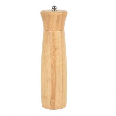 China Sustainable Pepper Mill Manual Wooden Bamboo Pepper Grinder Grinder for sale