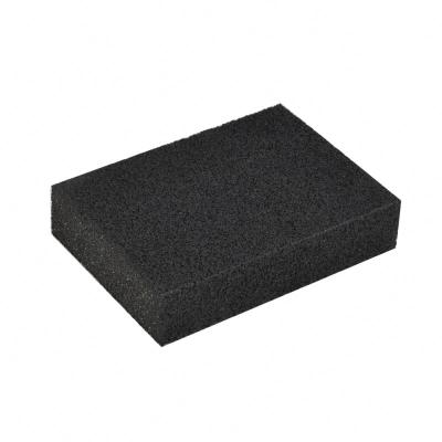 China Nonwoven Fabric Viable Black Household Cleaning Brush Kitchen Cleaning Sponge for sale