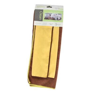 China Sustainable Premium Household Kitchen Window Cleaning Cloth Microfiber Towel Cleaning Cloth for sale