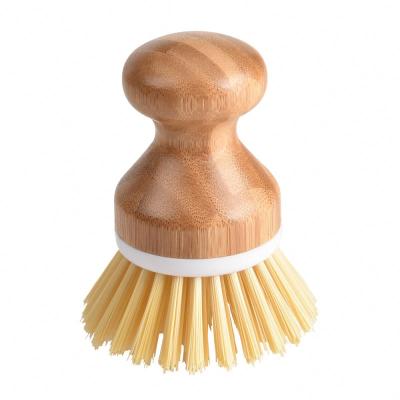 China Sustainable Home Wooden Natural Cleaning Brush Kitchen Dishes Cleaning Brush for sale