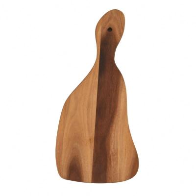 China Small Viable Acacia Meat Cutting Board Chopper Acacia Wood Wood for sale