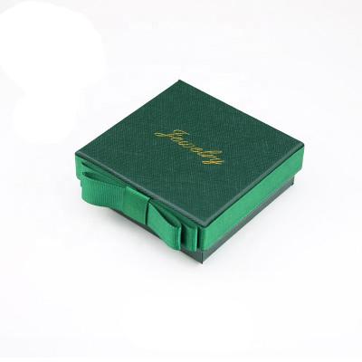 China Recycled Materials Factory Luxury Custom Logo Lid Supply And Base Cardboard Jewelry Box for sale