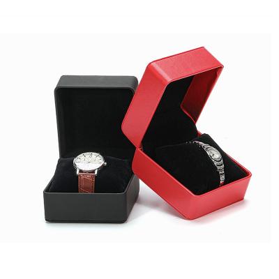 China Wholesales Handmade Luxury Custom Logo PU Leather Gift Watch Packaging for sale