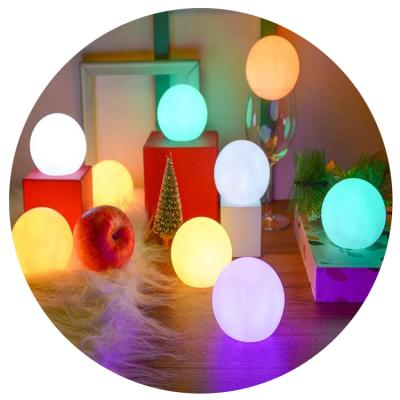 China Modern colorful LED ball lights in swimming pool 2*CR2032  RGB for sale