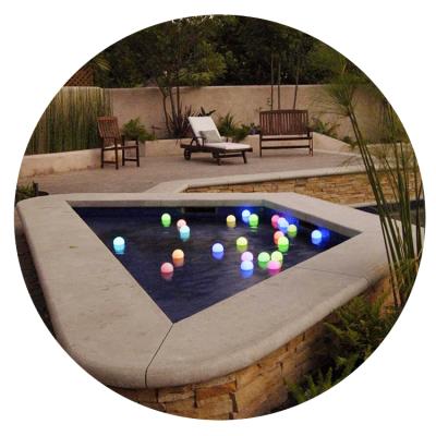 China Modern Led Pool Balls Remote Control Light Up Pool Balls Color Changing Waterproof Full Glow Balls Light for sale