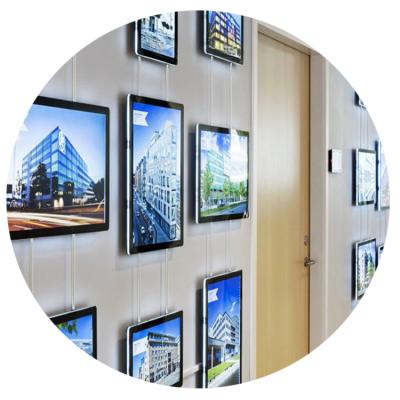 China 2021 Advertising Shanghai Window Show Real Estate Advertising Wall Mounted Light Boxes Menu Crystal Acrylic Led Light Box for sale