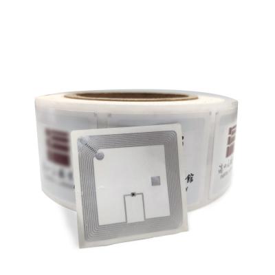 China Pas 50mm*50mm RFID HF de Markering van de Markeringsiso15693 13.56mhz RFID Bibliotheek aan Te koop