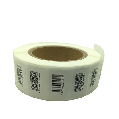 China 22X76mm 50x15mm RFID Sticker Label 960 Mhz UHF RFID Label for sale