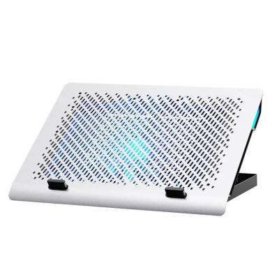 China 11~17.3 Inch RGB Cheap Pad Cooler For Laptop Cooling Pads Light Color Adjustable for sale