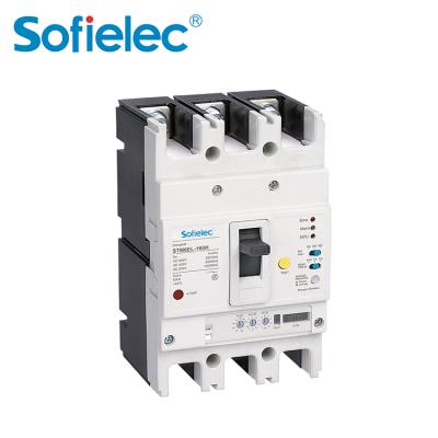 China STM6EL 1250A mccb 3P 4P residual current operated circuit breakers RCCB 50 for sale