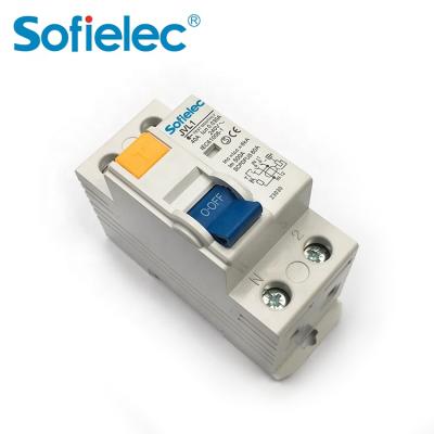 China SJVL1-63 Good Quality AC Type SJVL1-63 Circuit Breaker 2 Pole 30mA 16a~40A RCD RCCB for sale