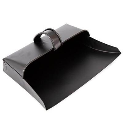 China wholesale homebasic cleaning tool short handle metal dustpan galvanized iron metal cleaning dustpan for sale