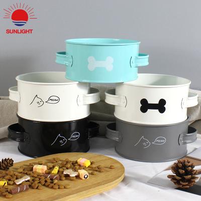 China Amazon Selling Good Quality Modern Rounded Hot Stocked Eco-Friendly Pet Bowl Feeding Custom Food Slow Eat Pet Driver Dog Bowl for sale