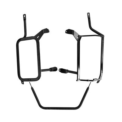 China Motorcycle Mounting OHHO Motorcycle Off-Road Retrofit Flat Tube For BMW F850 Side Box Bracket Saddlebag Holders for sale