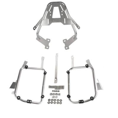 China OHHO Stainless Durable Motorcycle Side Box Bracket Saddlebag Holders For HONDA CB500X for sale