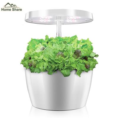 China FLOWER Black White And Silver Home And Kitchen Garden Indoor Plant Smart Growing System Grow Light Kits for sale