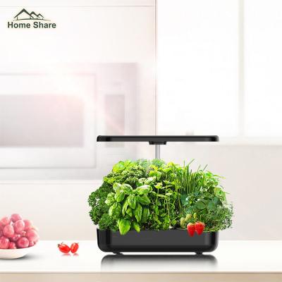 China FLOWER Height Adjustable Grow Light Indoor Plants Full Spectrum LED Grow Lamp Timer Plant Grow Lights for sale