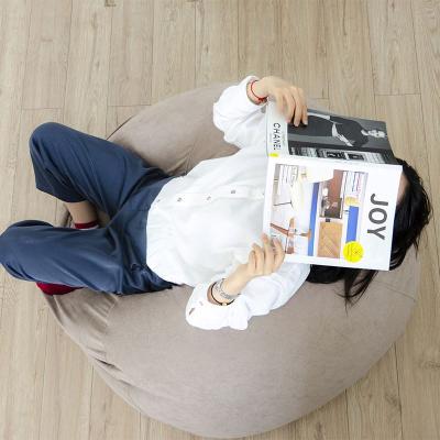 China Sit at Home Using Comfortable Canvas Bean Bag Chairs Big Beans Chair for sale