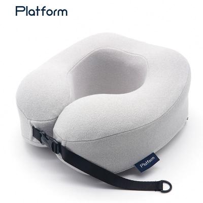 China Hot Selling Portable Memory Foam Compressor Neck Pillow Anime Neck Pillow Airplane Travel Neck Pillow for sale