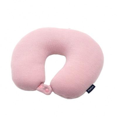 China Microbead 2-IN-1 Folded Pillow Microbeads Travel Pillow Airplane Car Neck Pillow for sale