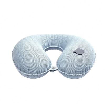 China Folded Inflatable Motorcycle Lumbar Support Inflatable Cushion Neck Pillow Air Neck Pillow for sale